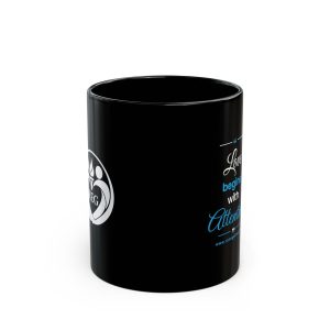 Love Begins With Attention Mug | Black Ceramic Coffee Cup